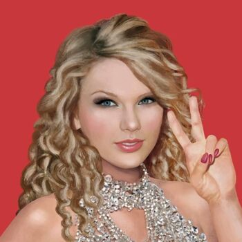 Taylor Swift Paix Impression artistique