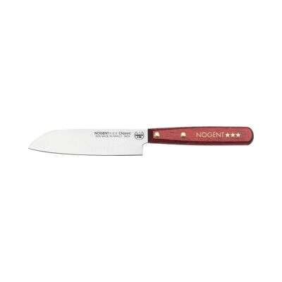 Santoku - Lama Liscia 11 cm - Ciliegio - Con Protezione | Legno classico | NOGENTE ***