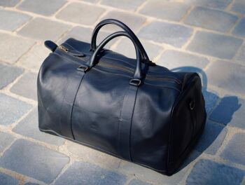 Sac de voyage DIEGO Cuir Noir 3