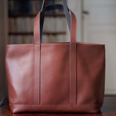 Sac cabas OLGA Cuir Marron