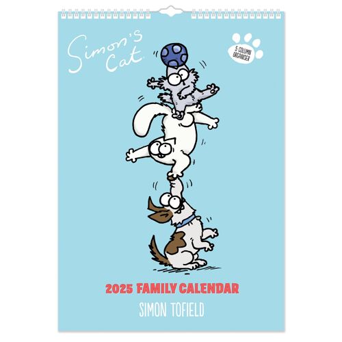 2025 Simon's Cat A3 Family Calendar
