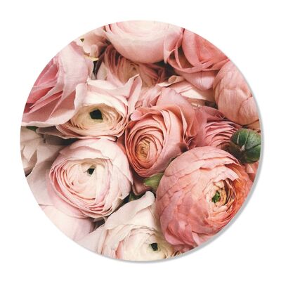 Muro Cerchio Peonie 30 CM Forex