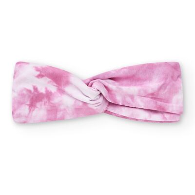Fascia per capelli lilla in maglia da bambina Flamingo Mood - 11367864