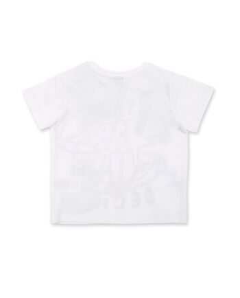 T-shirt garçon Tropadelic en maille blanc - 11369342 2