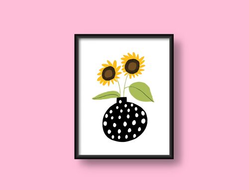 Sunflowers Print (A4)