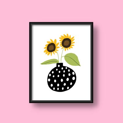 Sunflowers Print (A4)