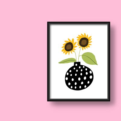 Sunflowers Print (A3)