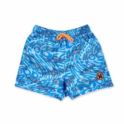 Blaue Bermudashorts für Jungen von Game Mode – KB06W701B6