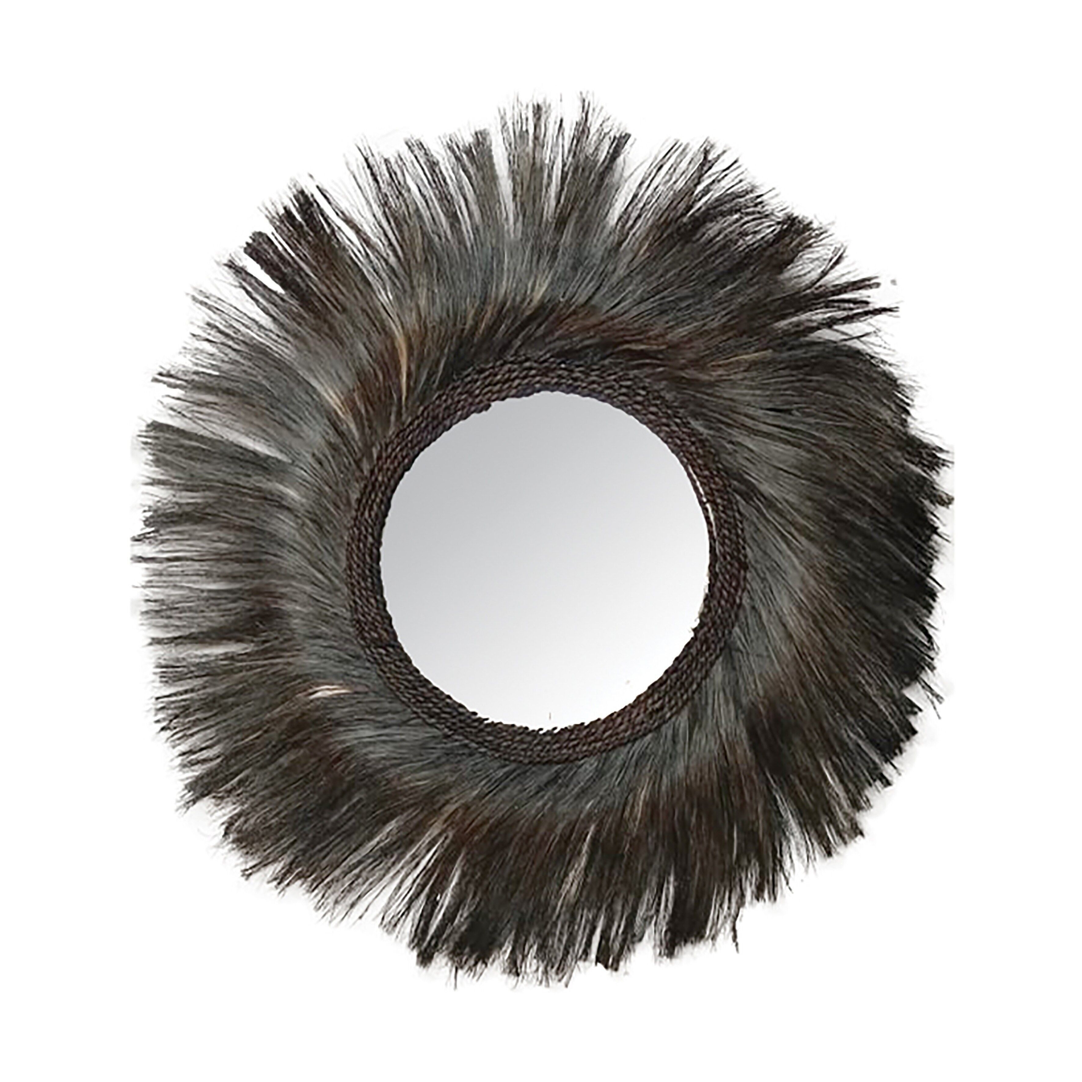 BLATTSPIEGEL
D'ABACA SCHWARZ Ø90X4 CM
KESAWA