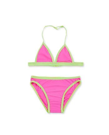 Bikini fille vert fuchsia Neon Jungle - KG06W101F1 1