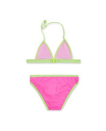 Bikini fille vert fuchsia Neon Jungle - KG06W101F1 2