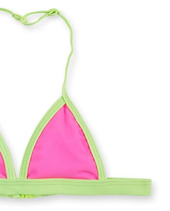 Bikini fille vert fuchsia Neon Jungle - KG06W101F1 3