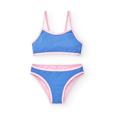 Carnet de Voyage Mädchen-Rosa-Blau-Bikini – KG06W602P5