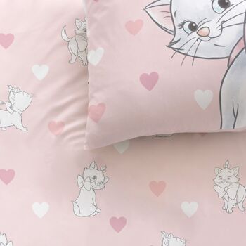 Parure de lit Disney Home Les Aristochats Love 2