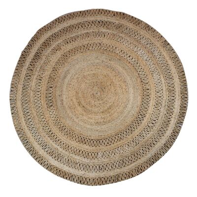 TAPPETO IN JUTA NATURALE DIAMETRO 220CM JERICO