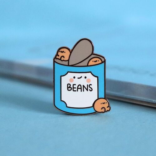 Baked Beans Enamel Pin