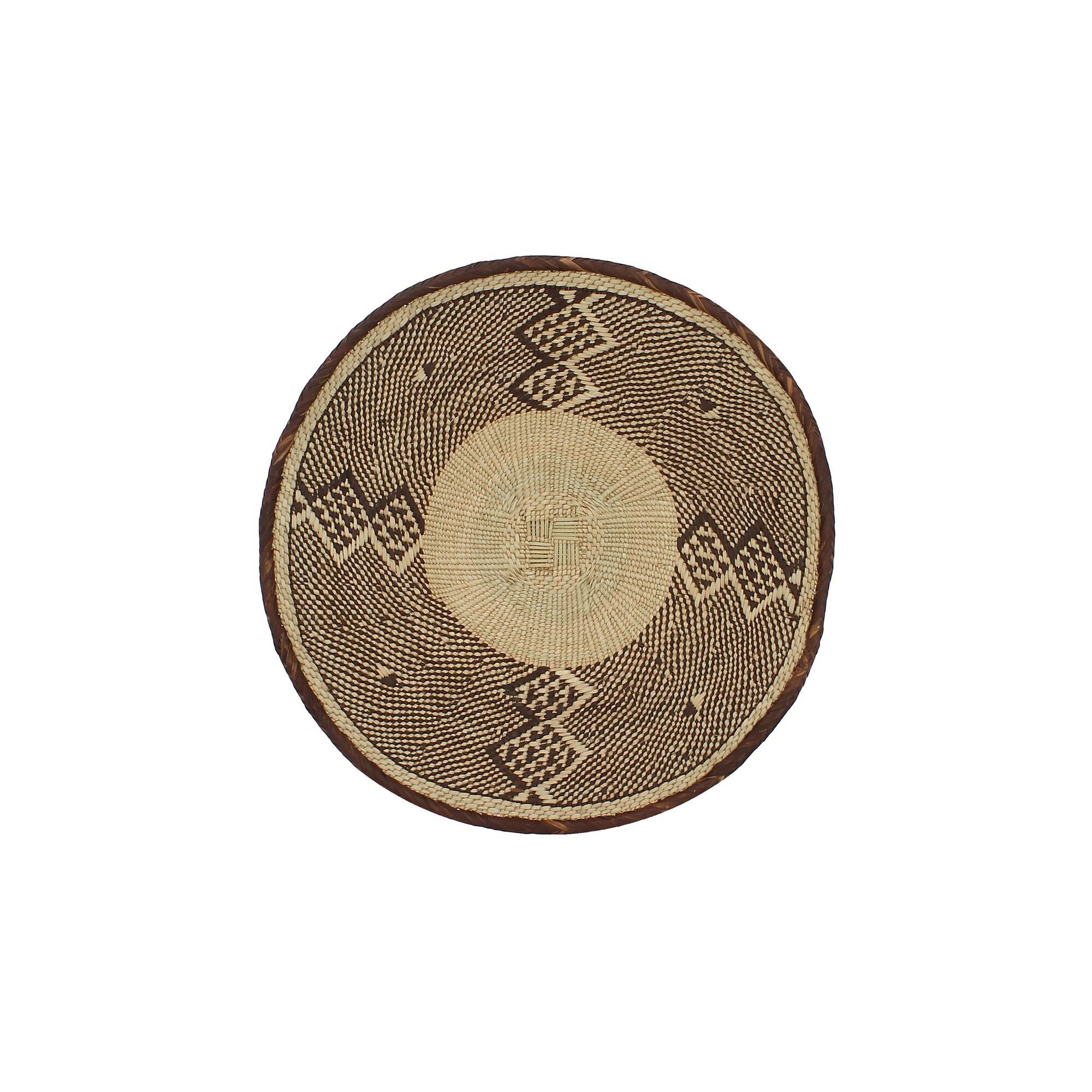 ZIMBABWE CESTO PER DECORAZIONI DA PARETE INTRECCIATO A MANO 39/44 CM TAGLIA M LIMPO
