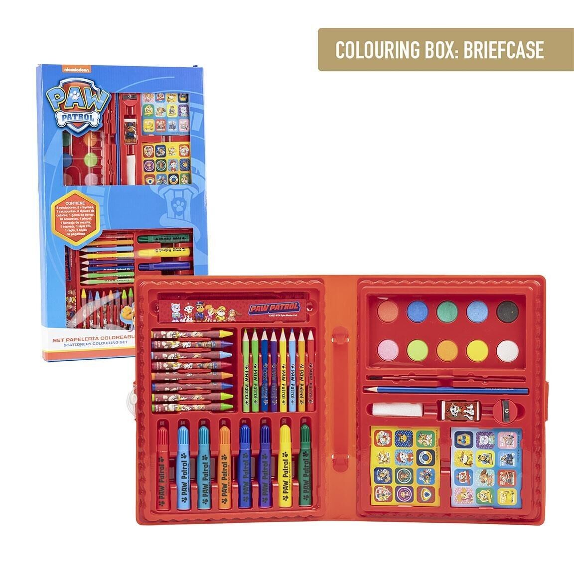 SET DE PAPETERIE COLORABLE COFFRET PAW PATROL - 2700000841