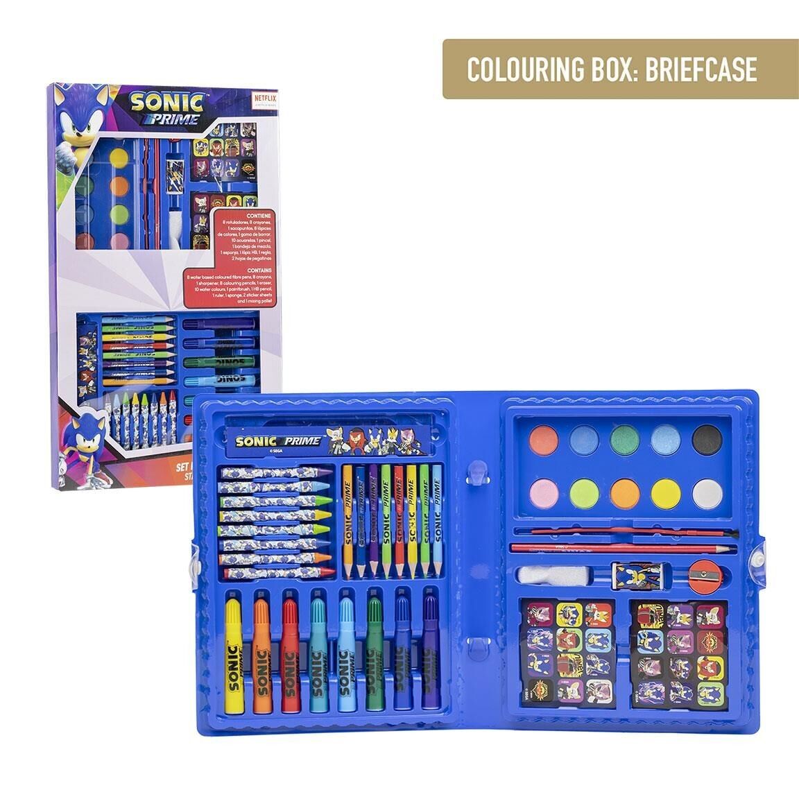 FARBBARES BRIEFPAPIER-SET SONIC PRIME BOX - 2700000842