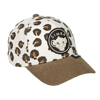 CAPPELLO CON VISIERA CURVA PER ADULTI RE LEONE - 2200010211
