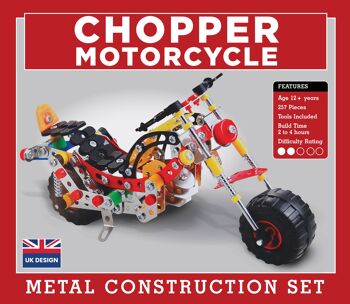 Ensemble de construction en métal pour moto Chopper 5