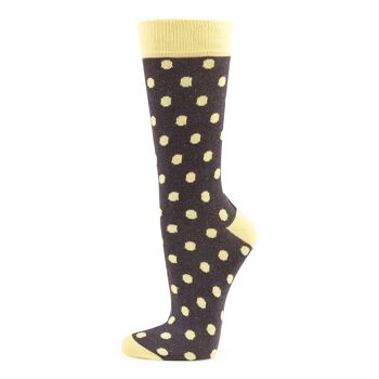 Chaussettes Coton Bio Pois 43-46 2