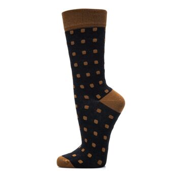 Chaussettes Coton Bio Pois 43-46 5