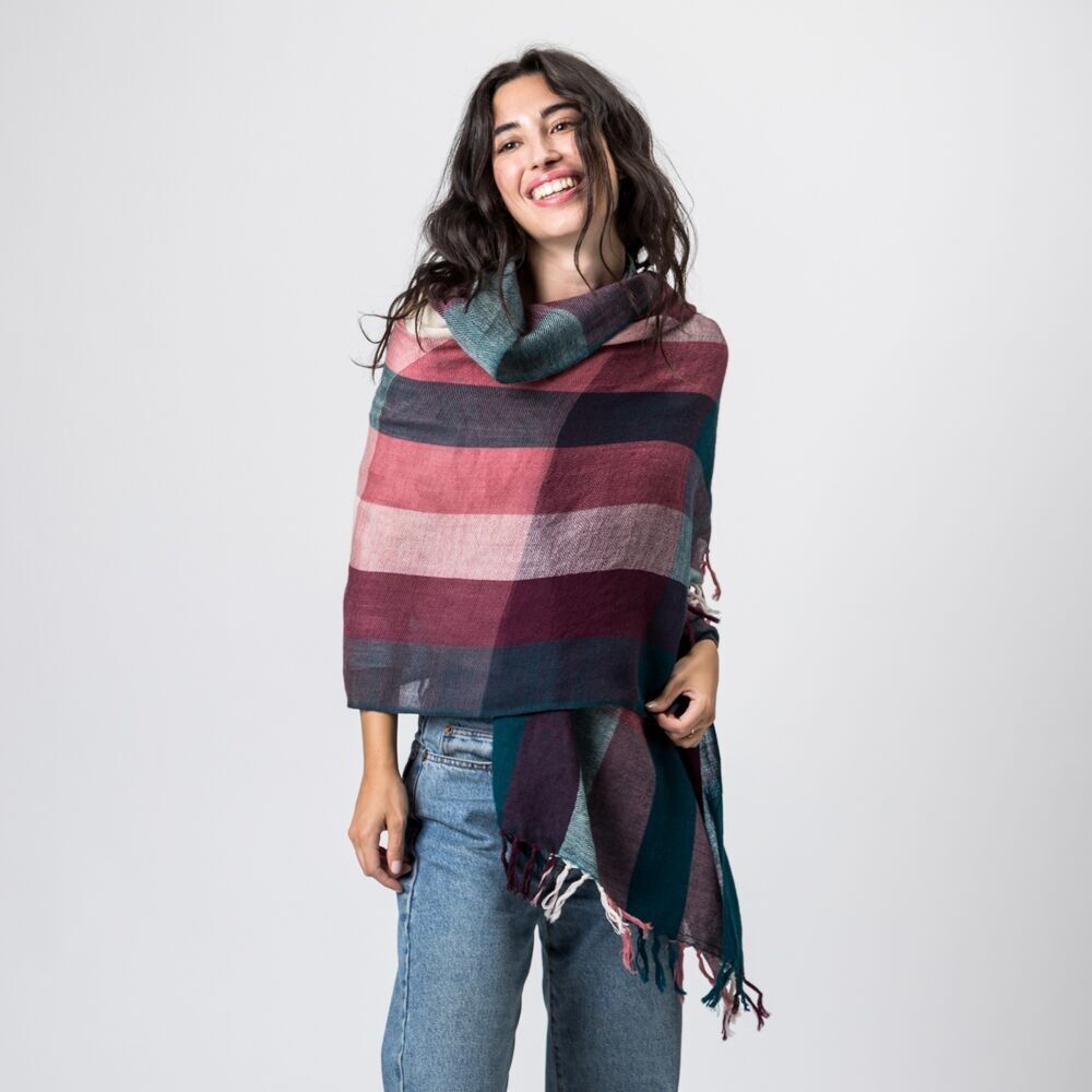 Tech-Viskose-Schal, Fair-Trade-Produkt