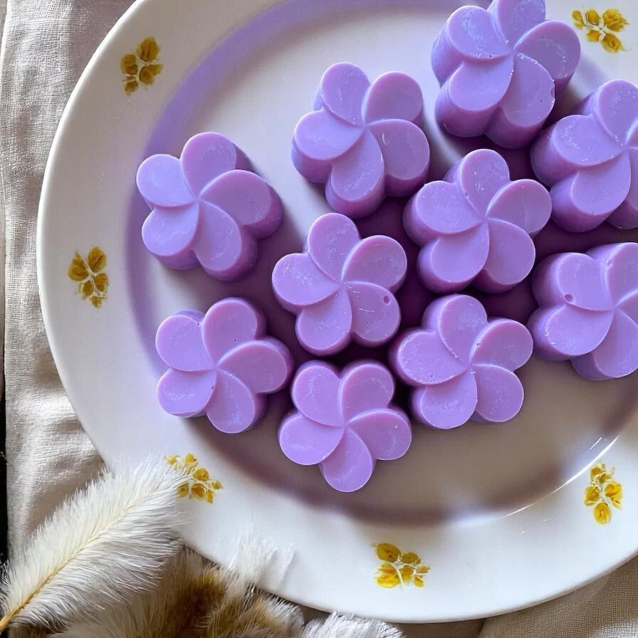 Bonbon violette - Fondant parfumé à la cire de colza 16g