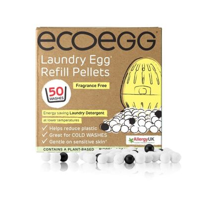 Ecoegg-Nachfüllung – parfümfrei – 50 Waschgänge parfümfrei