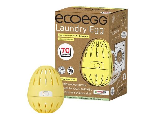 Ecoegg Wasbal - Fragrance Free - 70 wasjes Fragrance Free