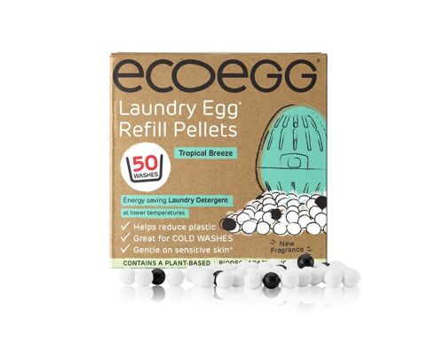 Ecoegg Navulling - Tropical Breeze - 50 Wasjes Tropical Breeze