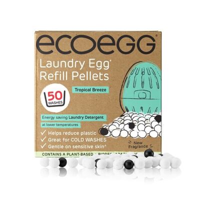 Ecoegg Nachfüllpackung – Tropical Breeze – 50 Wäschen Tropical Breeze