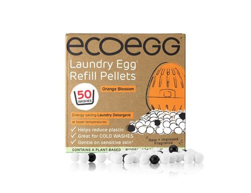 Ecoegg Navulling - Orange Blossom - 50 Wasjes Orange Blossom