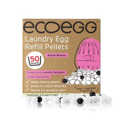 Recambio Ecoegg - British Blooms - 50 Lavados British Blooms
