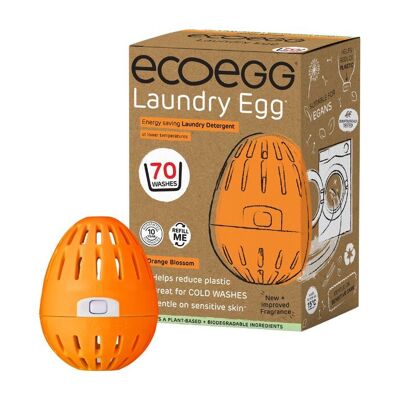 Sfera per lavaggio Ecoegg - Fiori d'arancio - 70 lavaggi Fiori d'arancio
