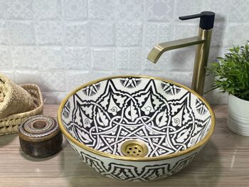Évier de salle de bain et de cuisine marocain 3