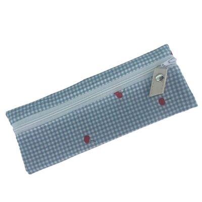 Trousse universelle, "Cerisette" bleu