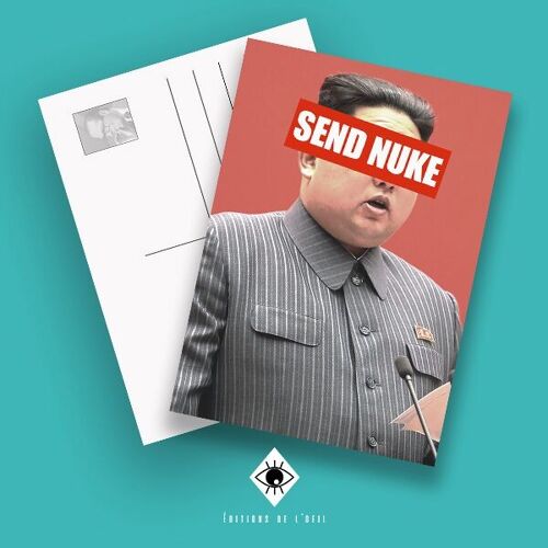 Carte postale Send Nuke