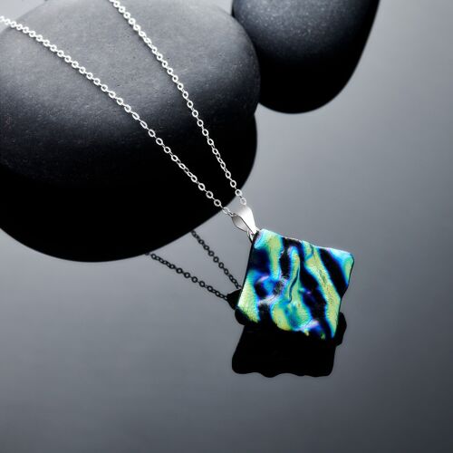 Dichroic Jewellery - Necklace - Rainbow