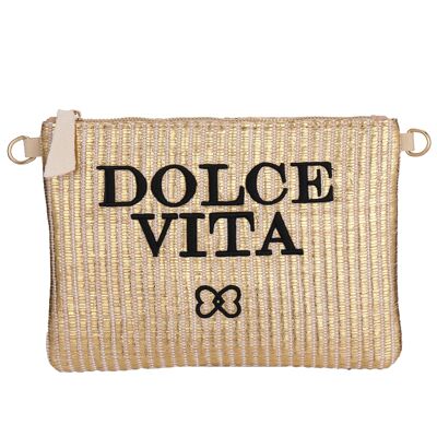 Bolsos de paja Dolce Vita