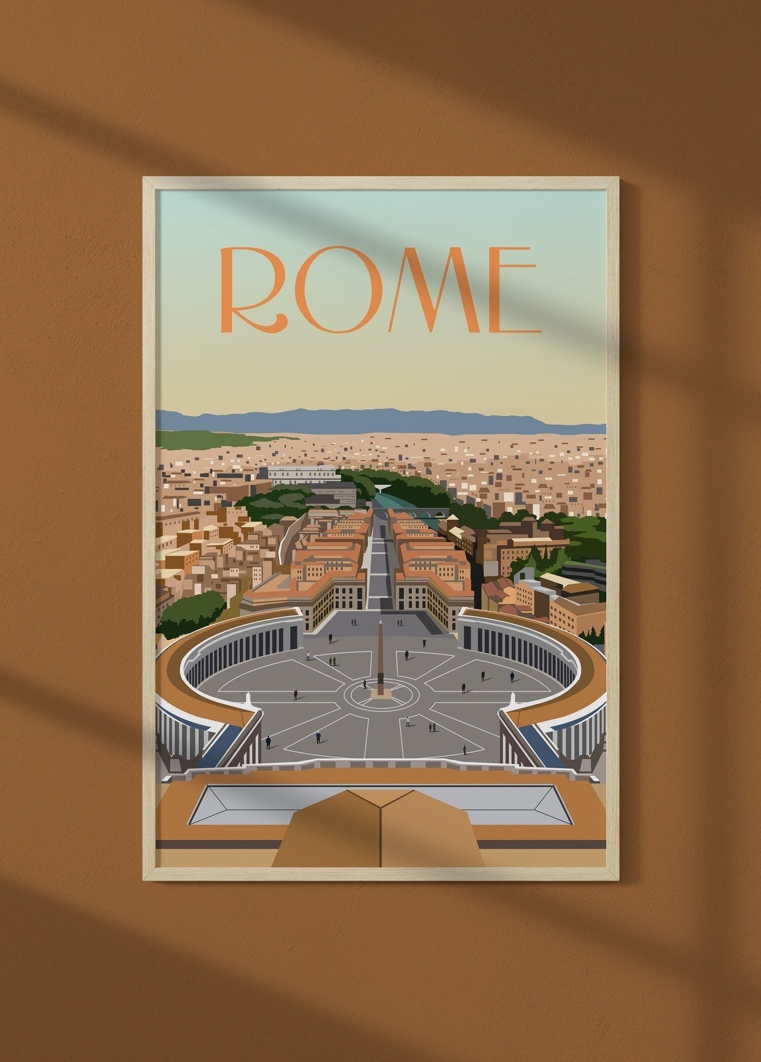 Locandina della città di Roma 2