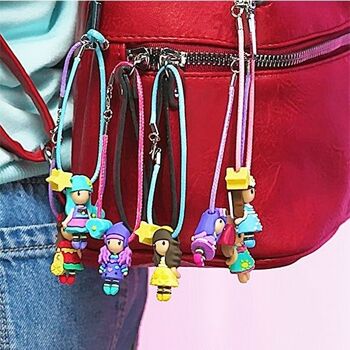 BRACELET SANTORO GORJUSS : BOÎTE DRÔLE AVEC 3 SACHETS AVEC DIFFÉRENTS BRACELETS ET CHARMS 5