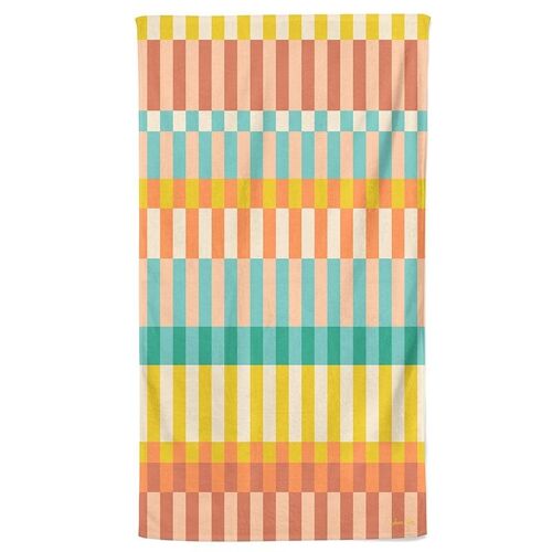 Drap de plage Izpi Multicolore