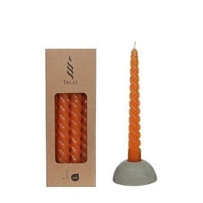 Set 4 candele alla cannella