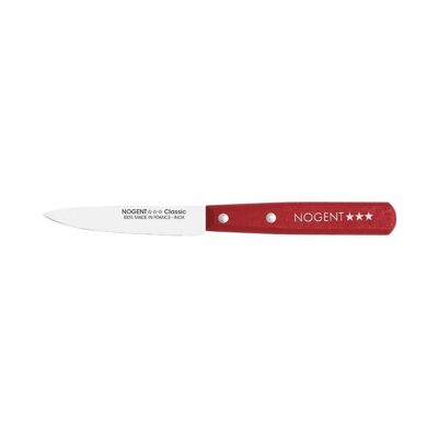 Office - 9 cm Smooth Blade - Red - With Protection | Classic Wood | NOGENT ***