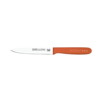 Couteau à Tomates - 11cm Lame Crantée 1mm - Terra-Cotta - Avec Protection | Classic Polypro | NOGENT ***