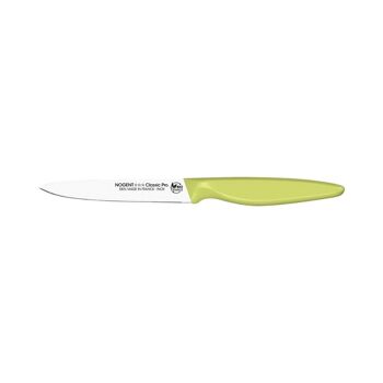 Couteau à Tomates - 11cm Lame Crantée 1mm - Vert - Avec Étui Brochable  | Classic Pro Bio Sourcé | NOGENT *** 2