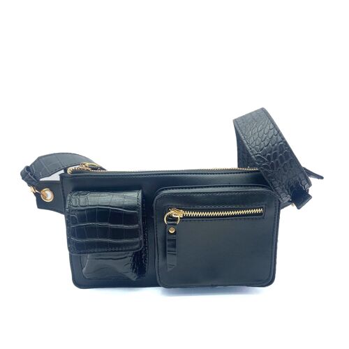 Reese Faux Leather Fanny Pack Style Bag
