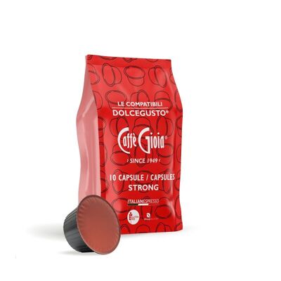 100 CAPSULES COMPATIBLES DOLCE GUSTO* MÉLANGE FORT
